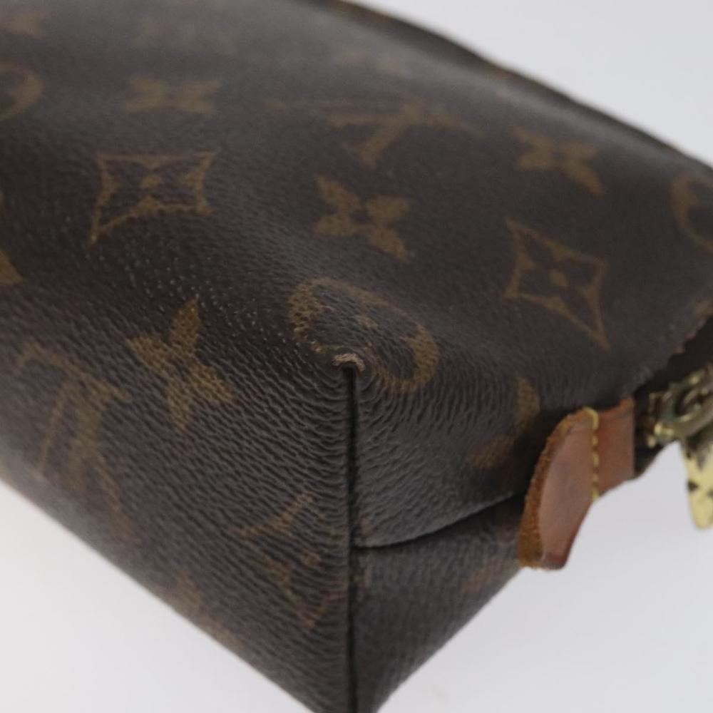LOUIS VUITTON Monogram Pochette Cosmetic PM Pouch M43998 LV Auth 131442 - Picture 15 of 16
